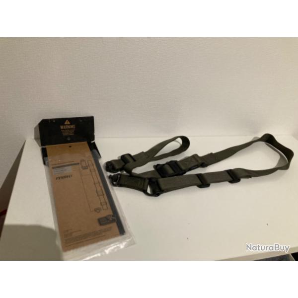 Magpul ms4 sangle bretelle dual qd gen2 sling green