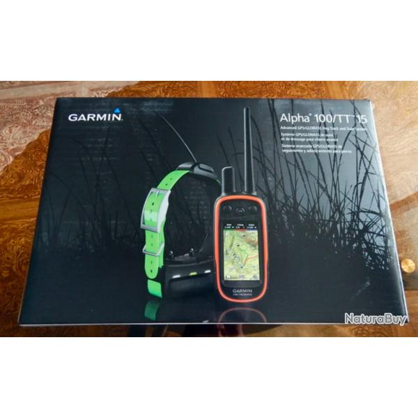 pack Garmin Alpha 100 plus 2 colliers TT15