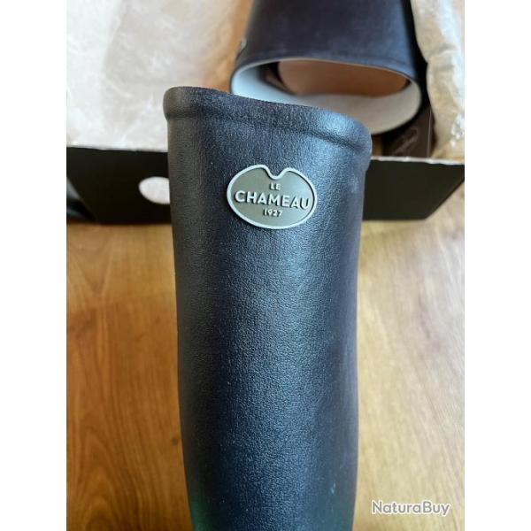 Bottes de chasse - Le Chameau - Saint Hubert - noire - NEUVES