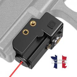 Pointeur laser picatinny pour pistolet - Laser rouge - Stock France