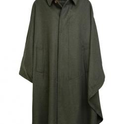 Cape de pluie en loden (Couleur: Olive, Taille: M)