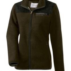 Veste polaire femme Brodie (Couleur: Vert, Taille: 38)