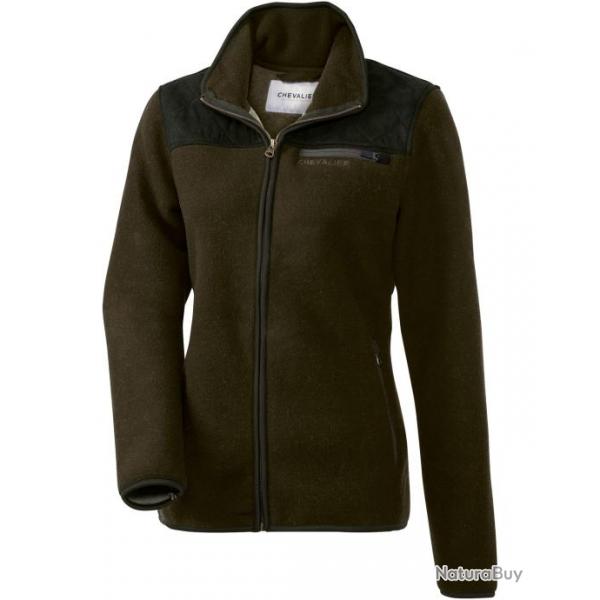 Veste polaire femme Brodie (Couleur: Vert, Taille: 38)