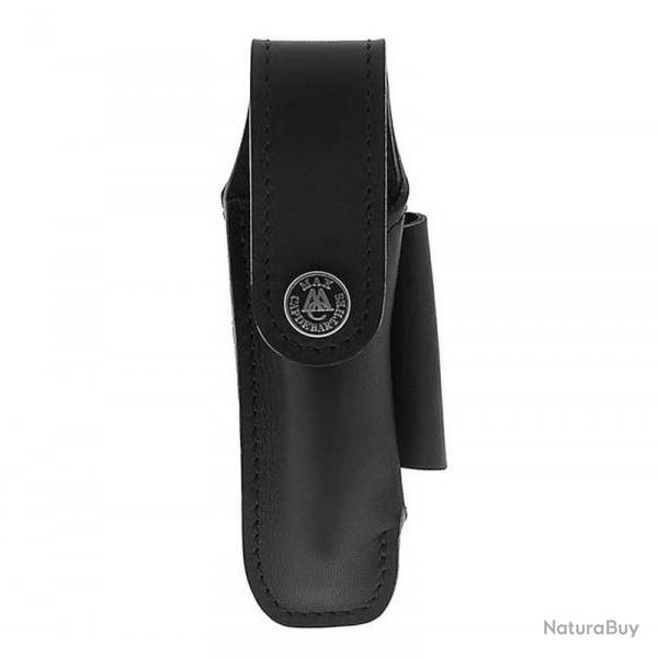 tui couteau "Le Quinze" Max Capdebarthe en cuir (12/13 cm), Couleur noir [Max Capdebarthes]
