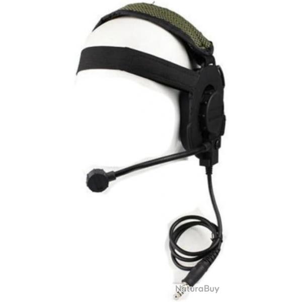 Casque de Communication de Combat Portant la tte pour Les Jeux CS Chasse Airsoft Utilisation