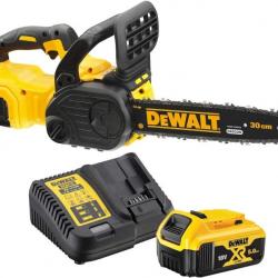 Tronçonneuse Élagueuse DEWALT Electrique Sans Fil + Batterie 18V 5Ah Li-Ion Sans Fil avec Batterie