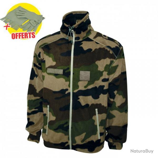 Wahoo ! Blouson polaire commando camo