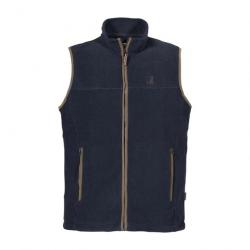 Gilet polaire ss manche Percu Scotland bleu Taille 4