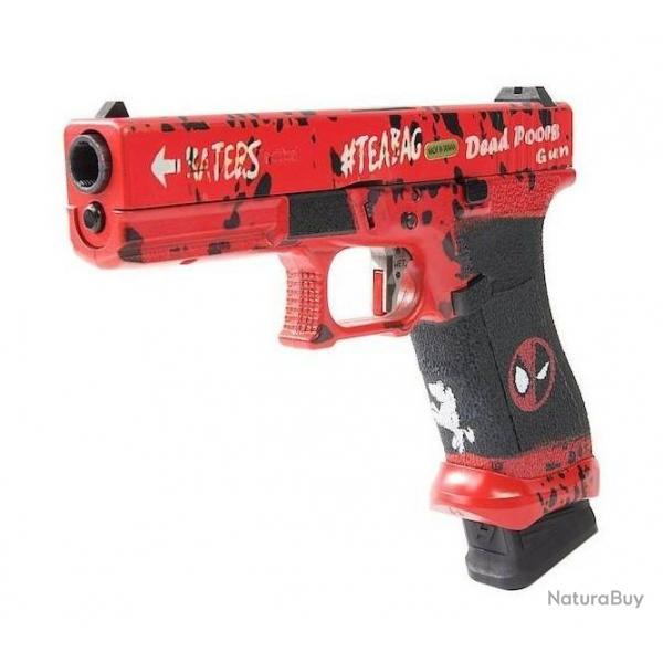 Pistolet Airsoft Deadpool Custom DP17 GBB- ASCEND WE