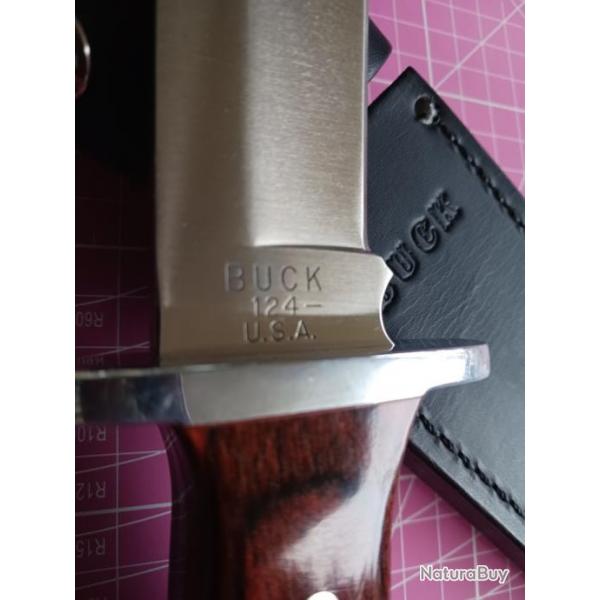 Couteau BUCK 124 chasse pche loisir Collection