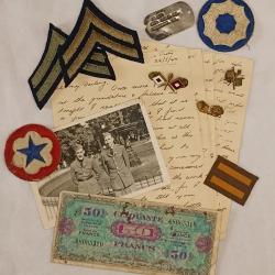 Souvenir Gi's 44 US Army souvenir campagne WW2
