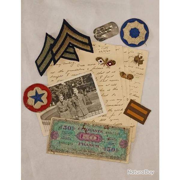 Souvenir Gi's 44 US Army souvenir campagne WW2