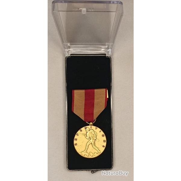 Mdaille des troupes expditionnaire de US Marines Corps WW1 WW2