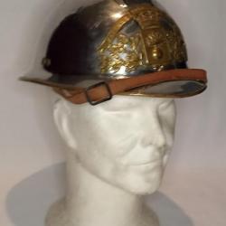 Casque Pompier model 1933 de la ville ECOUVIEZ (55)