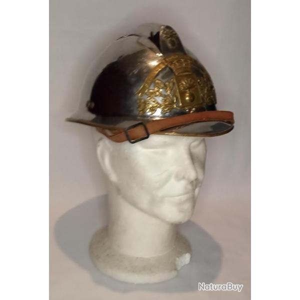 Casque Pompier model 1933 de la ville ECOUVIEZ (55)