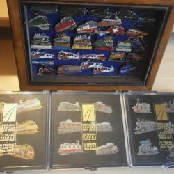 Collection Pin's ferroviaires collector trains Suisse