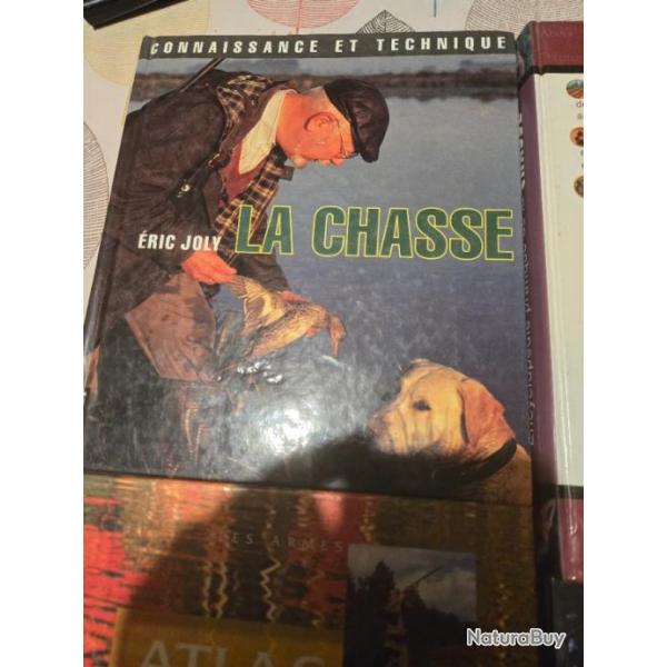 lot de livres de chasse