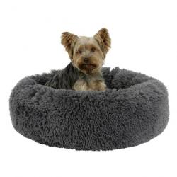 SOLDES Coussin Donut relaxant Gris foncé 60cm (Taille 1)