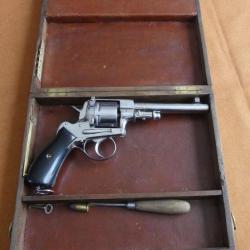 Très beau revolver de tir Auguste Francotte calibre 450