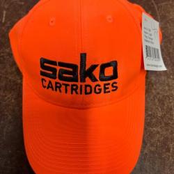 CASQUETTE SAKO CARTRIDGES ORANGE TAILLE UNIQUE