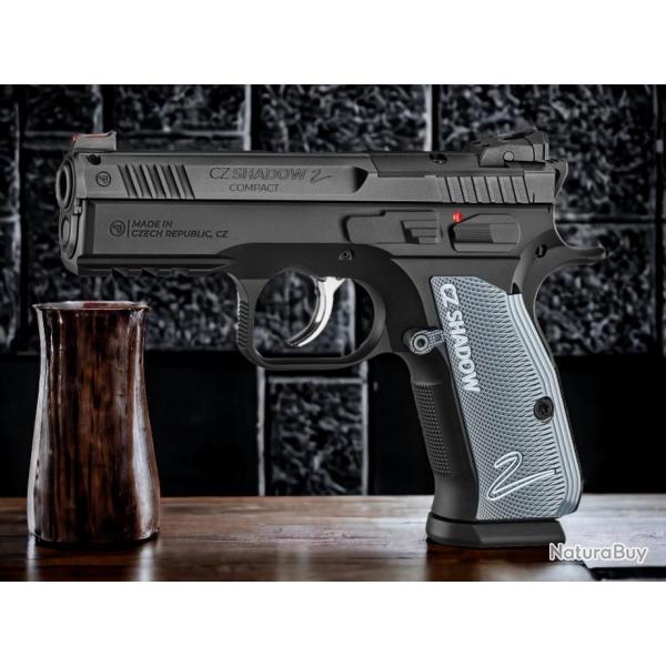 PISTOLET CZ SHADOW 2 COMPACT OPTIC READY 9X19