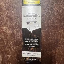 Huile pour crosse Scherell's SCHAFTOL EXTRA FONCER FLACON DE 50 ml