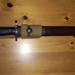 Baïonnette Australienne Lithgow M-1907 -  SMLE  //RARE//  WW2