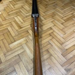 Fusil espagnole juxtaposé calibre 12 70 choke fixe  2'' 3/4 Cannon 71 cm  longueur total 113 cm