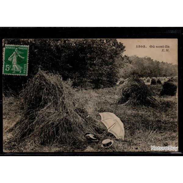 CPA - Carte Postale " OU SONT-ILS ? - N0005