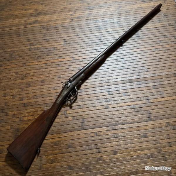 FUSIL DE CHASSE JUXTAPOSS CALIBRE 16 BELLE TAT SOCIT MANUFACTURIRE D'ARME DE ST ETIENNE