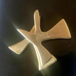 Broche transformable - sculpteur Pierre Manoli - Brevet juin 1967 -