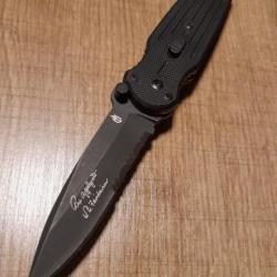 Gerber Mini Covert FAST Black Serrated, Applegate-Fairbairn Collector Edc Combat Tactique