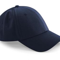 Casquette mIcro poreuse bleu marine broderie au choix T3 : 57-59