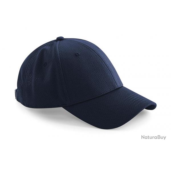 Casquette mIcro poreuse bleu marine broderie au choix T3 : 57-59