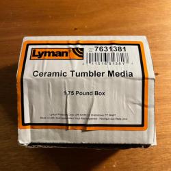 Media de nettoyage Lyman Ceramic Tumbler Media pour "molycotage"