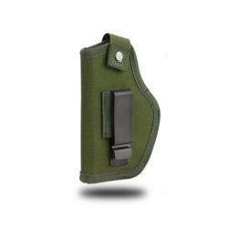 Holster universel ambidextre vert