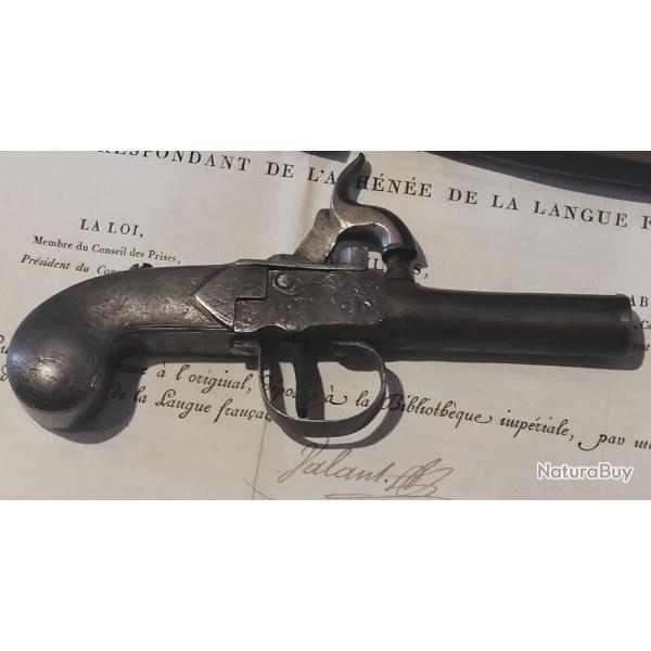 Pistolet dit  l'cossaise