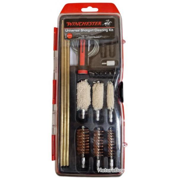 DESTOCKAGE - COFFRET DE NETTOYAGE ET ENTRETIEN WINCHESTER CALIBRES 12 / 20 / 410