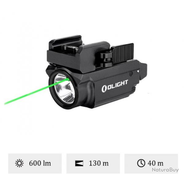 Olight Baldr Mini | Lampe de poche puissante laser vert