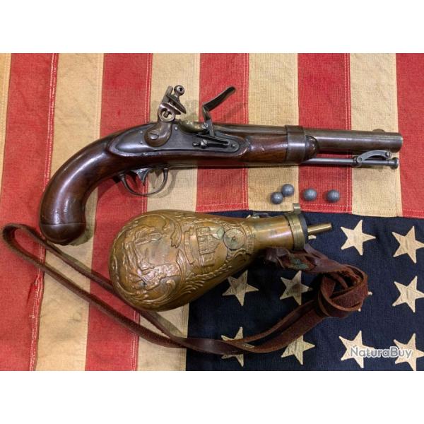 Pistolet US modle 1836 cal. 54