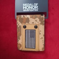 portefeuille medal of honor warfighter