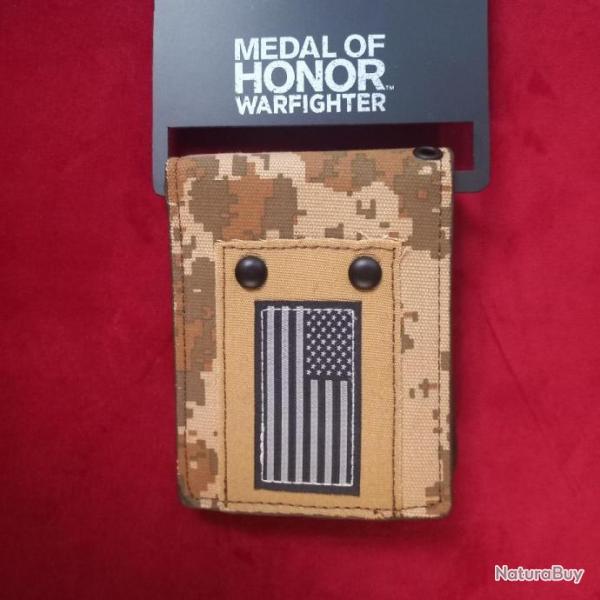 portefeuille medal of honor warfighter