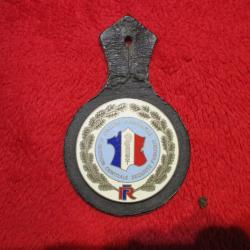 plaque gendarmerie metal 1