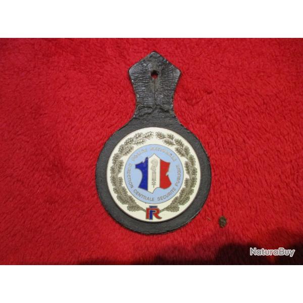 plaque gendarmerie metal 1