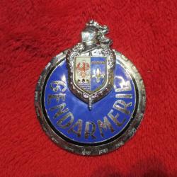 plaque gendarmerie metal 2