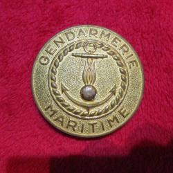 plaque gendarmerie metal