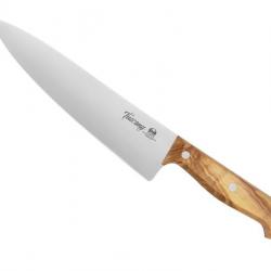 BEL2283 COUTEAU DE CHEF DUE CIGNI TUSCANY LAME 20CM MANCHE OLIVIER NEUF