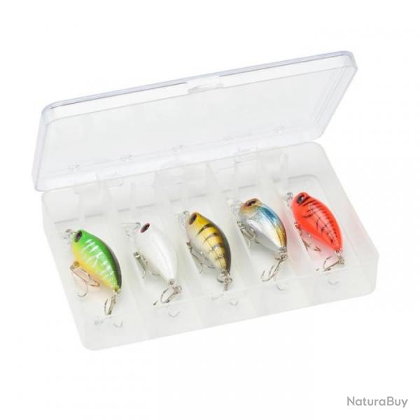 Kit Leurres SRT Crankbait 4cm Par 5