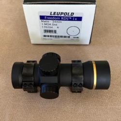 POINT ROUGE LEUPOLD FREEDOM RDS ET COLLIERS 34 MM