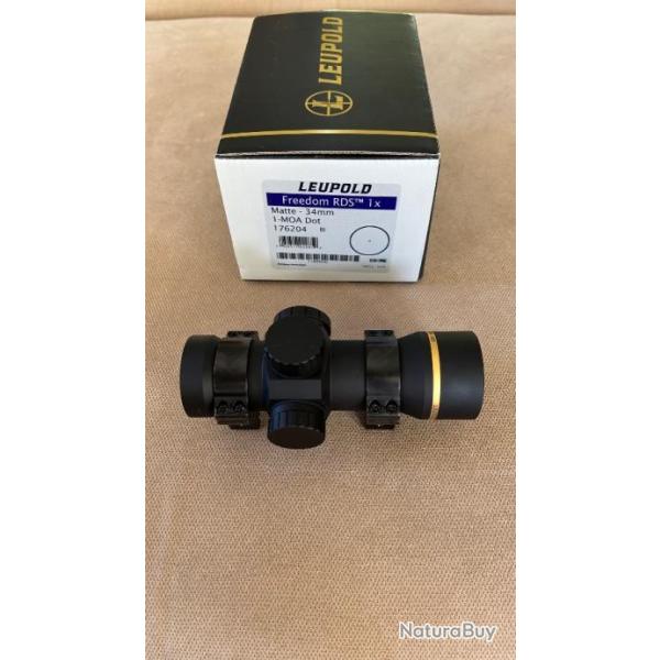 POINT ROUGE LEUPOLD FREEDOM RDS ET COLLIERS 34 MM